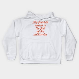 My favorite season Kids Hoodie